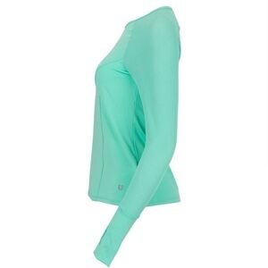 Eleven By Venus Williams Neon Green DRI Fit Long-sleeves Shirt (Size: Large)